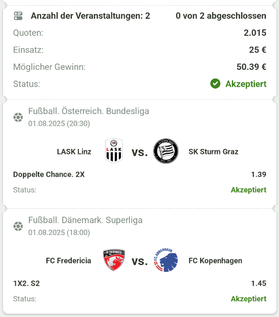 Wettschein heute Betlabel